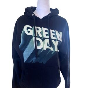 Green Day Hella Mega Tour 2021 Hoodie Size Small Black Band Merch